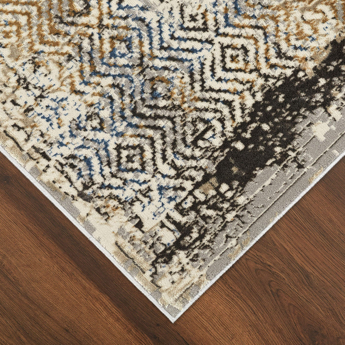 Zaria Gray Gold Weave - T2069 - 8' x 11'