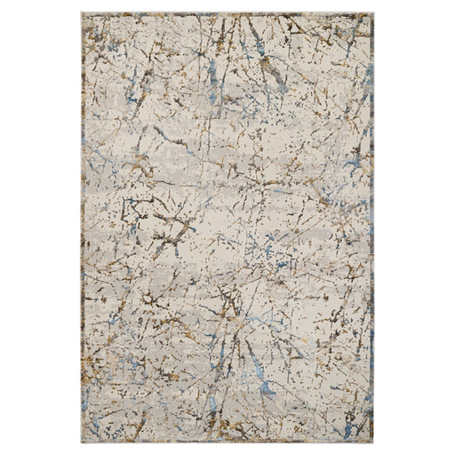 Zaria Gray Gold Marble Striations - T2070 - 5' x 8'