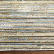 Zaria Gold Green Stripe - T2071 - 5' x 8'