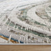 Zaria Gray Blue Waves - T2072 - 7' x 9'