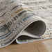 Zaria Gray Blue Waves - T2072 - 2' x 3'