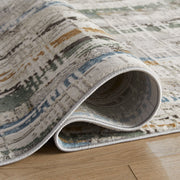 Zaria Gray Blue Waves - T2072 - 5' x 8'
