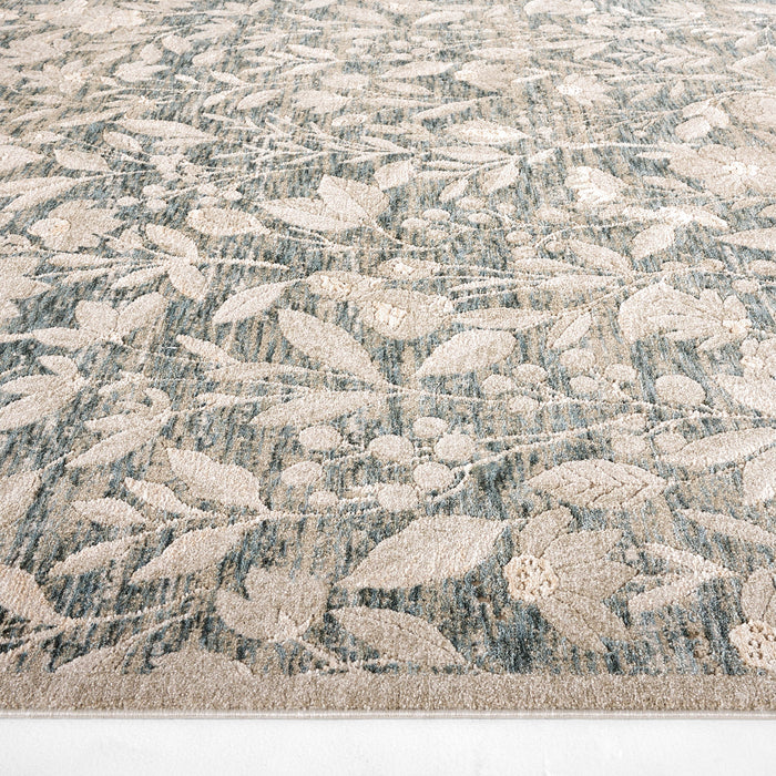 Verona Mineral Blue Botanical - T2075 - 10' x 13'