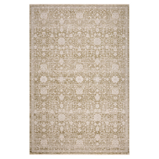 Verona Vintage Sage Distressed Medallion - T2077 - 6' x 9'