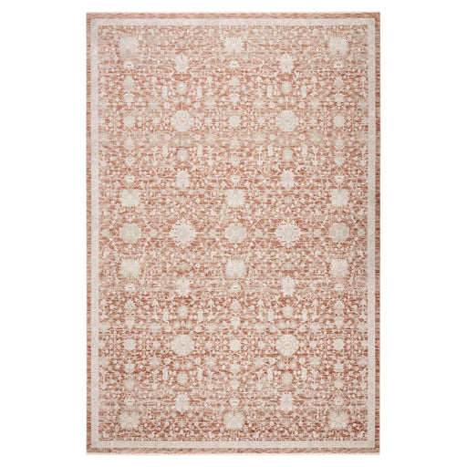 Verona Vintage Rust Distressed Medallion - T2078 - 6' x 9'