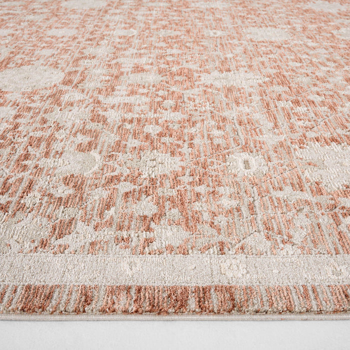 Verona Vintage Rust Distressed Medallion - T2078 - 8' x 11'