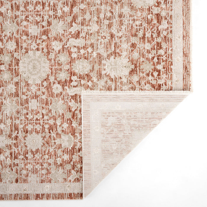 Verona Vintage Rust Distressed Medallion - T2078 - 8' x 11'
