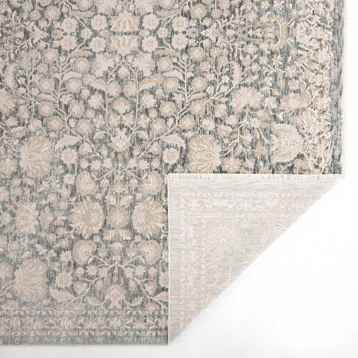 Verona Classic Denim Distressed Floral - T2079 - 6' x 9'