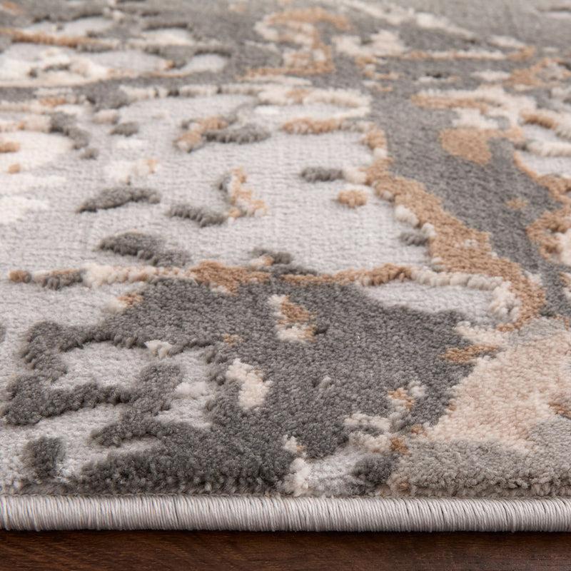 Besni Brown Marble Striations - T4001 - 3' x 8' Runner