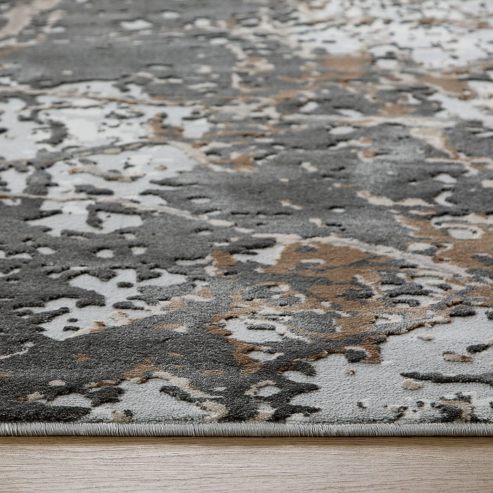 Besni Brown Marble Striations - T4001 - 5' x 8'