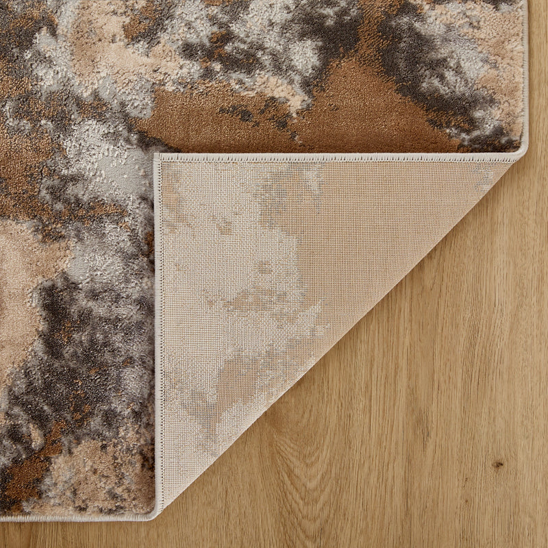 Besni Brown Marbled - T4002 - 3' x 8' Runner
