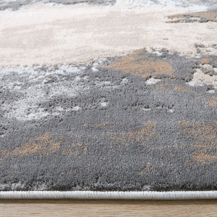 Besni Brown Marbled - T4002 - 5' x 8'