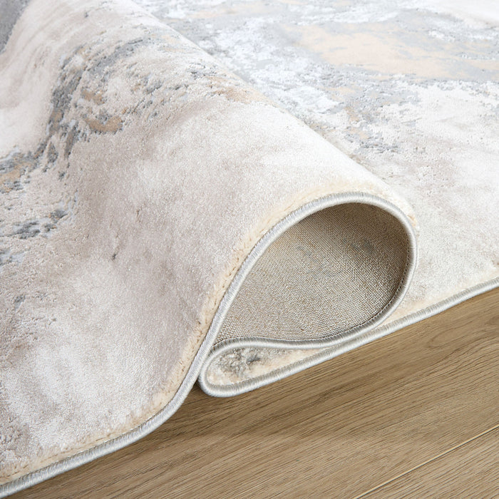 Besni Brown Marbled - T4002 - 5' x 8'