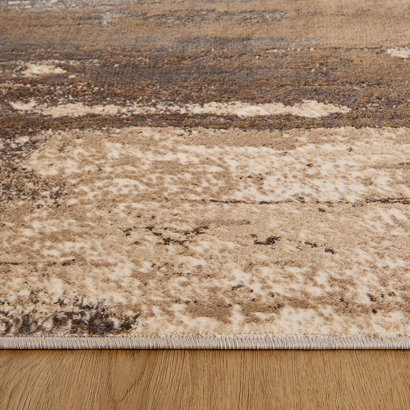 Besni Brown Painterly - T4003 - 3' x 8' Runner
