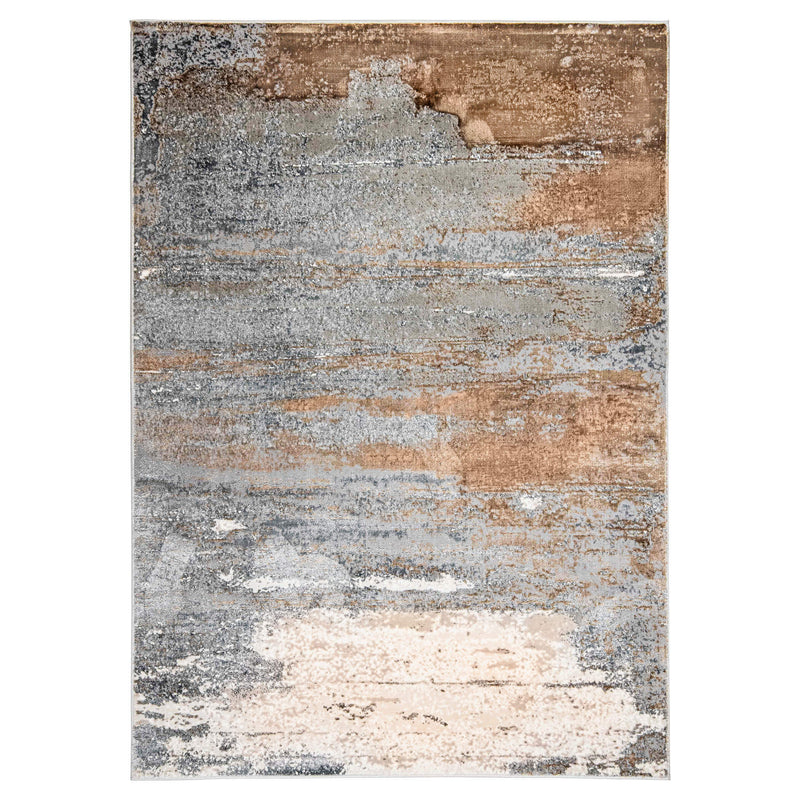 Besni Brown Painterly - T4003 - 8' x 11'