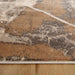 Besni Brown Marble Striations - T4004 - 3' x 8' Runner