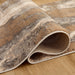 Besni Brown Marble Striations - T4004 - 3' x 8' Runner