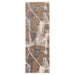 Besni Brown Marble Striations - T4004 - 3' x 8' Runner