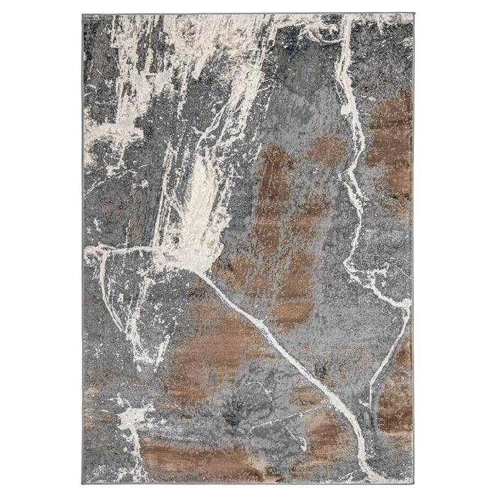 Besni Brown Marble Striations - T4004 - 8' x 11'