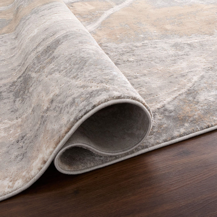 Besni Brown Marble Striations - T4004 - 5' x 8'