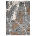 Besni Brown Marble Striations - T4004 - 5' x 8'