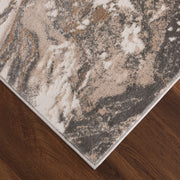 Besni Brown Marbled - T4005 - 3' x 8' Runner