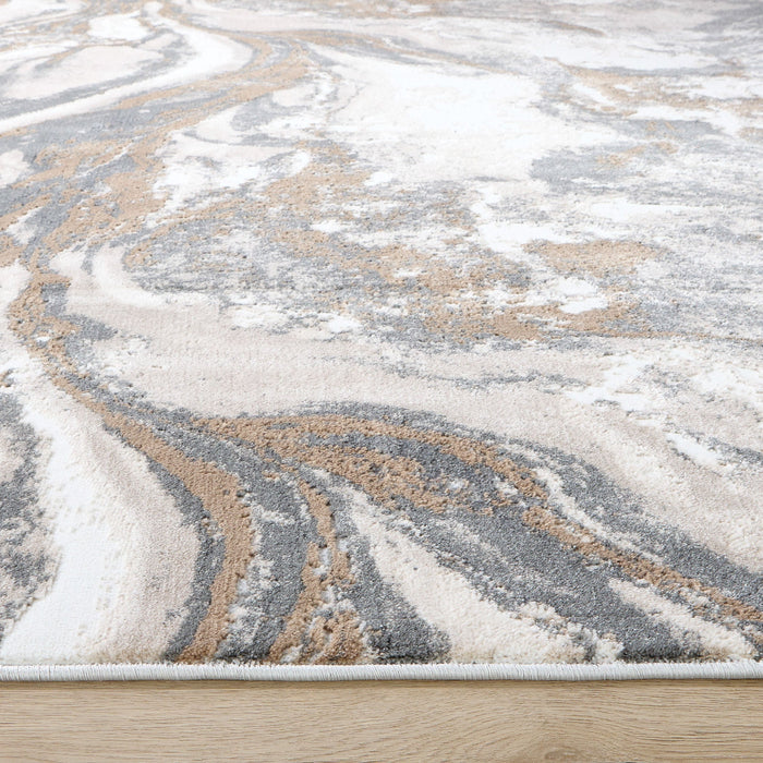 Besni Brown Marbled - T4005 - 8' x 11'