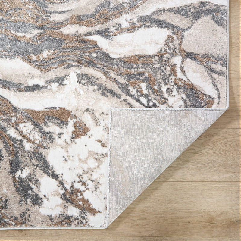 Besni Brown Marbled - T4005 - 7' x 9'