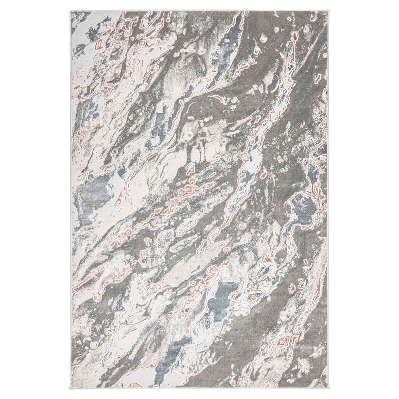 Besni Gray Marbled - T4006 - 2' x 3'