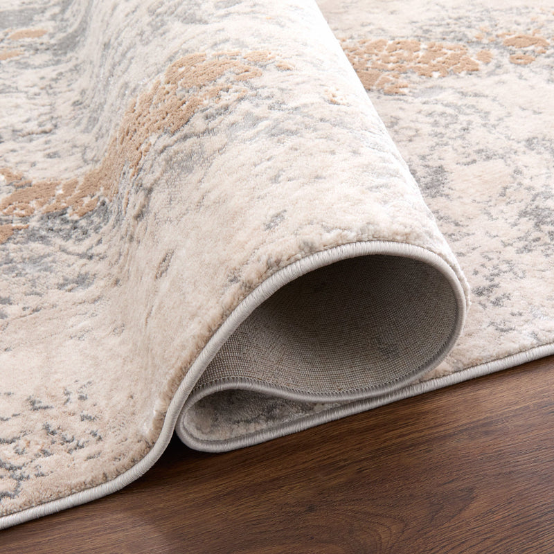 Besni Gray Marbled - T4007 - 7' x 9'