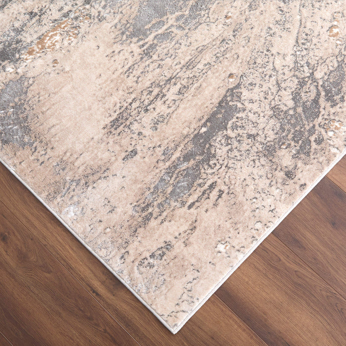 Besni Gray Marbled - T4007 - 8' x 11'