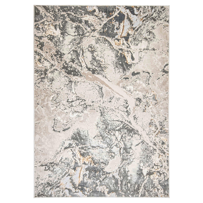 Besni Gray Marbled - T4008 - 7' x 9'