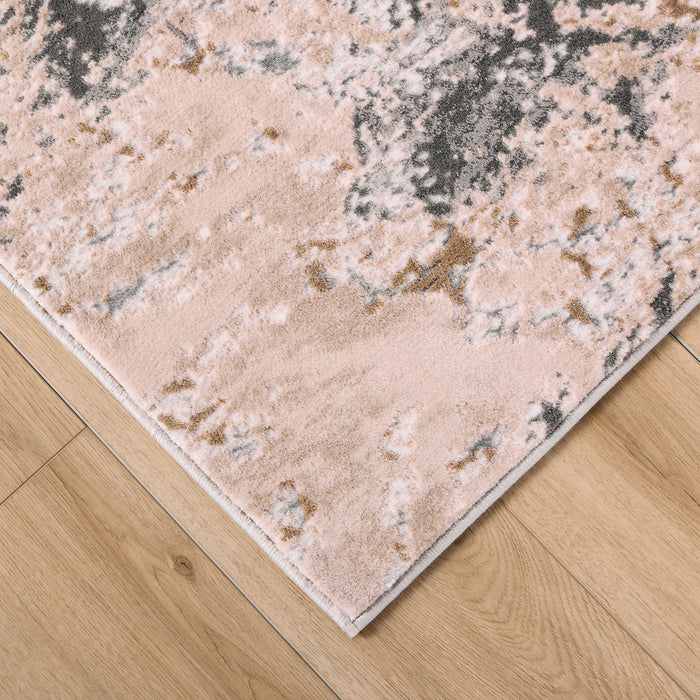 Besni Brown Marbled - T4009 - 3' x 8' Runner