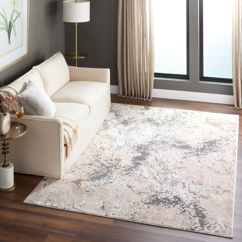Besni Brown Marbled - T4009 - 7' x 9'