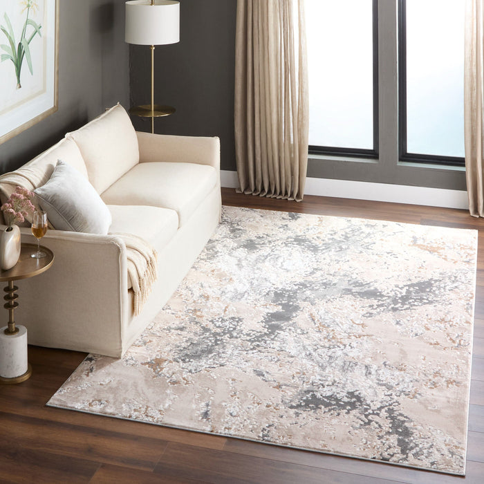 Besni Brown Marbled - T4009 - 7' x 9'