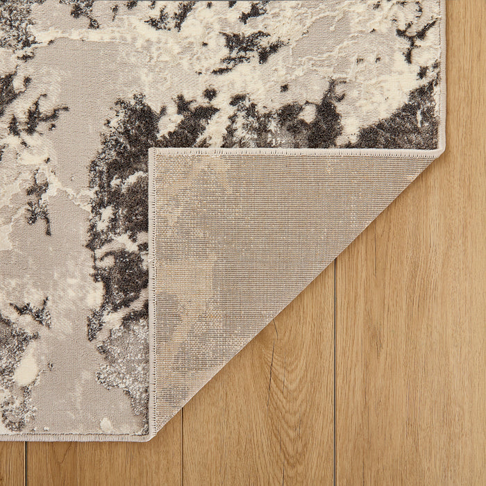 Greta Gray Marble Striations - T4011 - 3' x 8' Runner