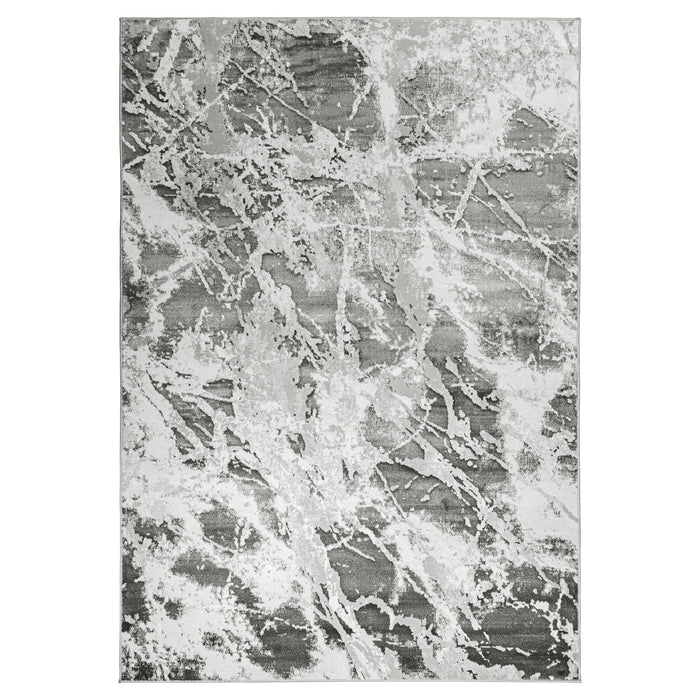 Greta Gray Marble Striations - T4011 - 7' x 9'