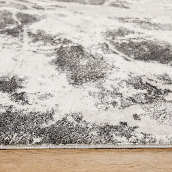 Greta Gray Marble Striations - T4011 - 2' x 3'