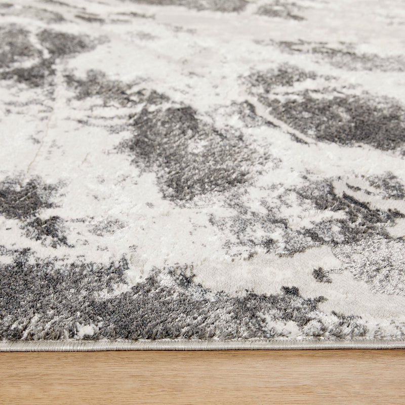Greta Gray Marble Striations - T4011 - 5' x 8'