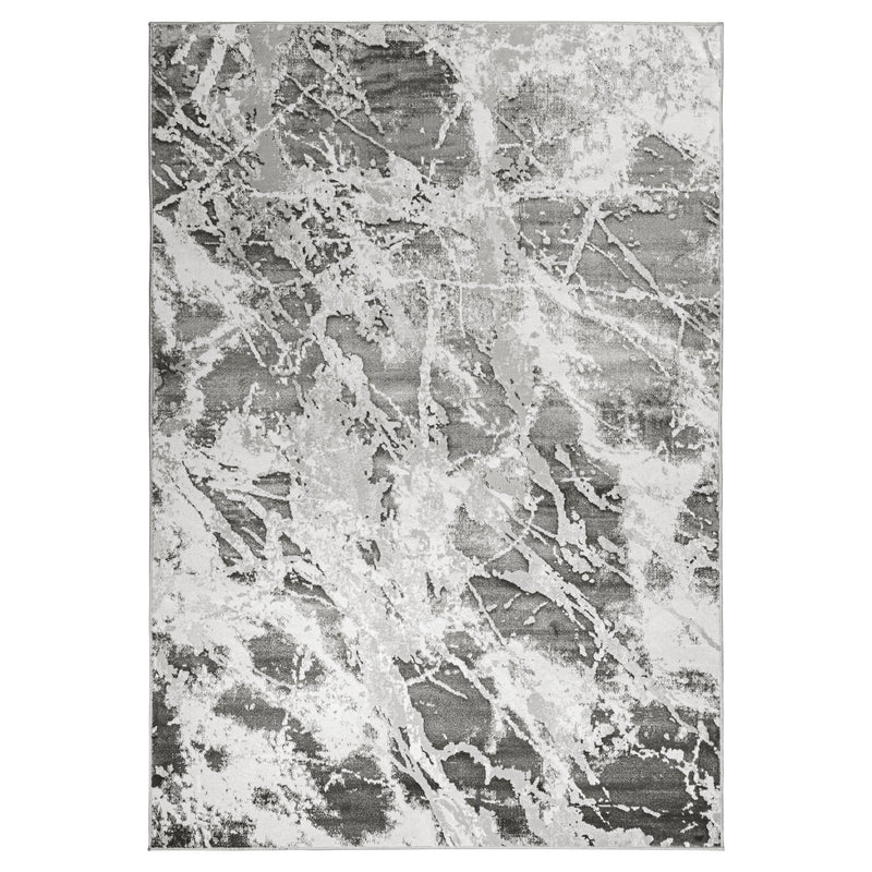Greta Gray Marble Striations - T4011 - 5' x 8'