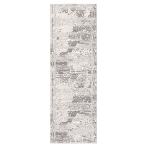 Greta Gray Marble Striations - T4012 - 3' x 8' Runner