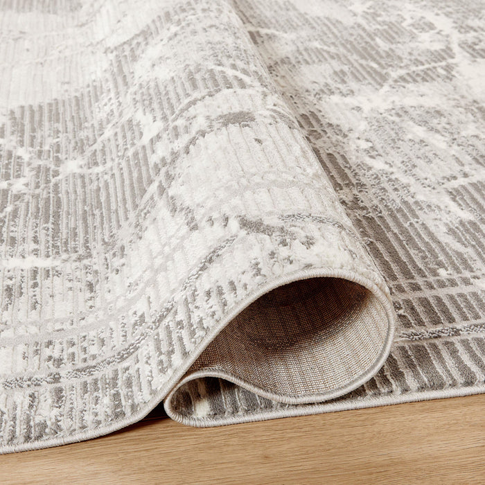 Greta Gray Marble Striations - T4012 - 10' x 13'