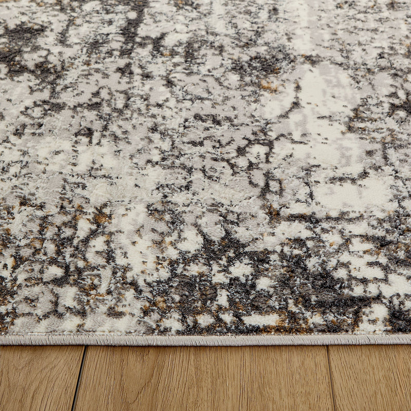 Greta Gray Painterly - T4014 - 3' x 8' Runner