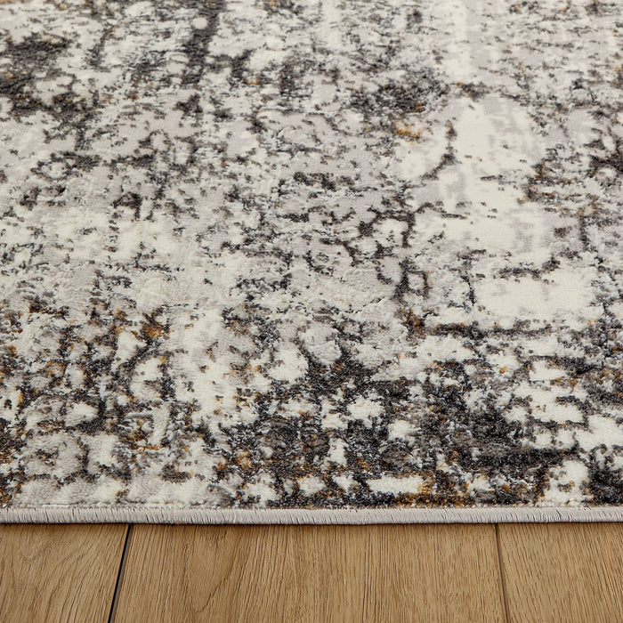 Greta Gray Painterly - T4014 - 3' x 8' Runner