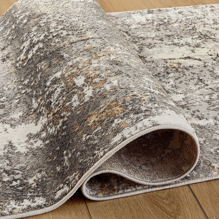 Greta Gray Painterly - T4014 - 3' x 8' Runner