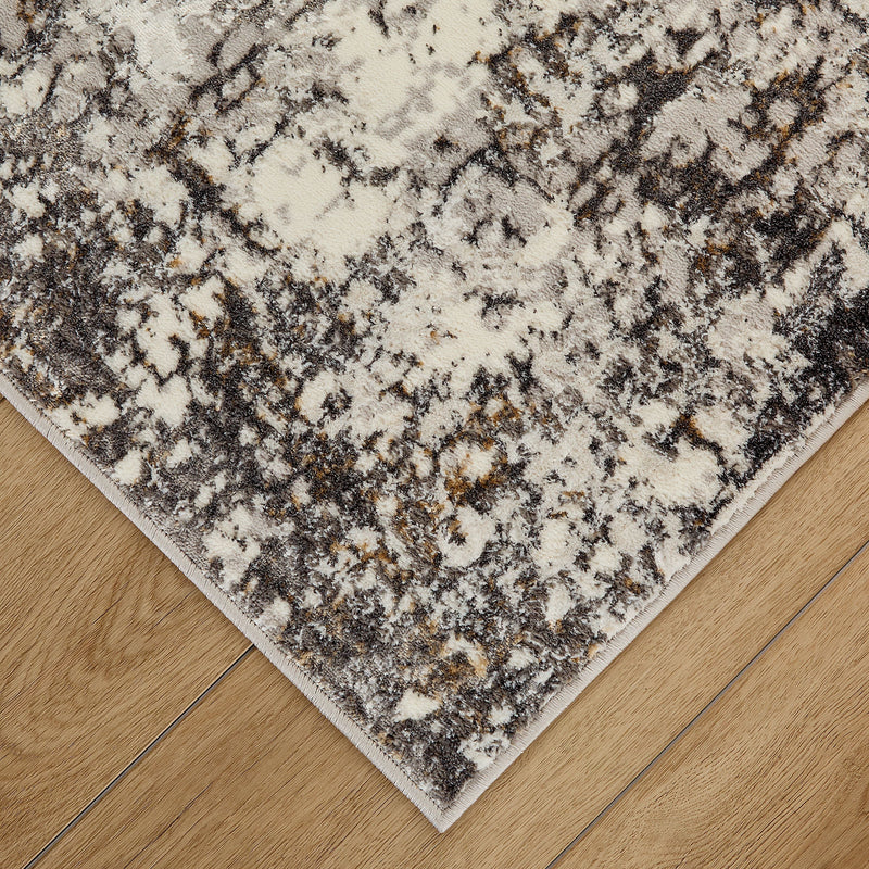 Greta Gray Painterly - T4014 - 3' x 8' Runner