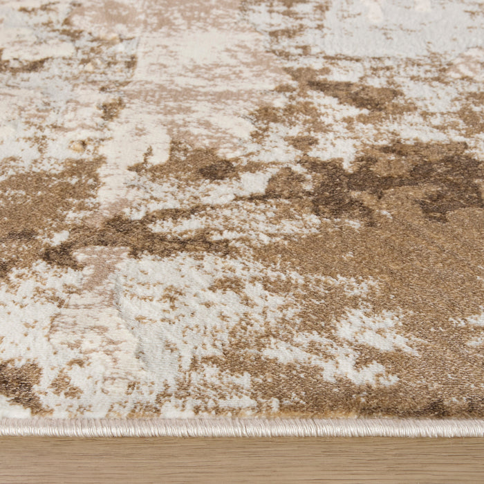 Livia Gold Painterly - T4016 - 3' x 8' Runner