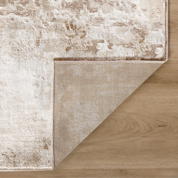 Livia Gold Painterly - T4016 - 3' x 8' Runner