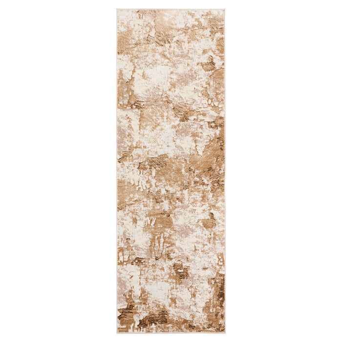 Livia Gold Painterly - T4016 - 3' x 8' Runner
