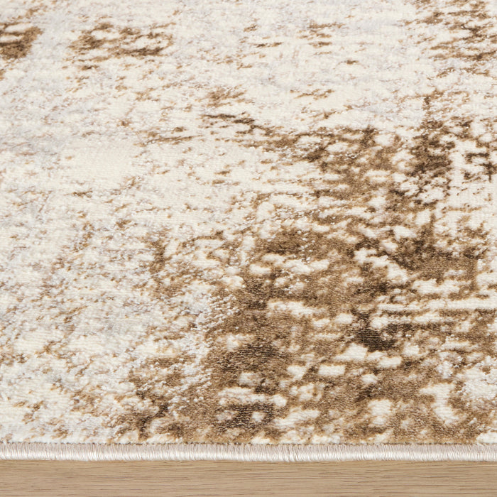 Livia Gold Painterly - T4017 - 3' x 8' Runner